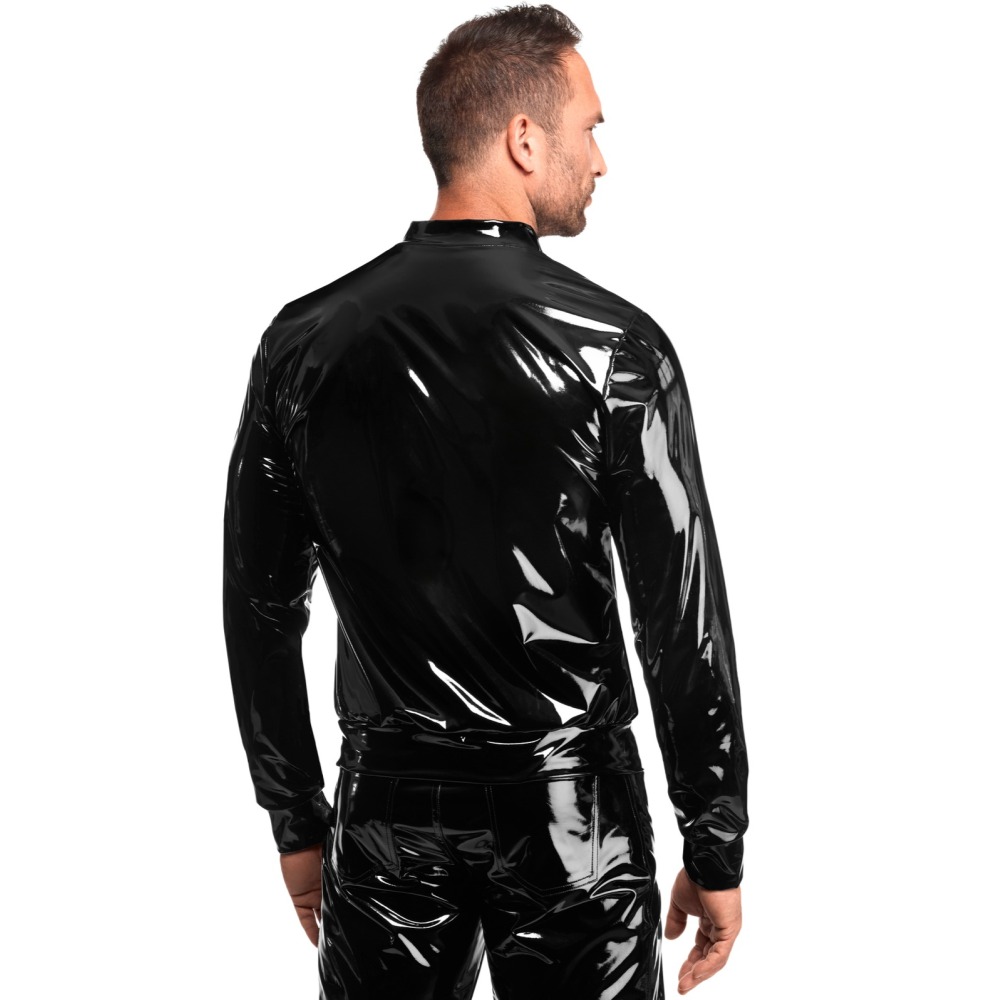 Noir Handmade - Voltage pvc Jacket - Zwart